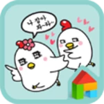 chicken love android application logo